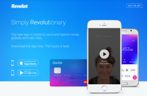 Revolut - korai verziója